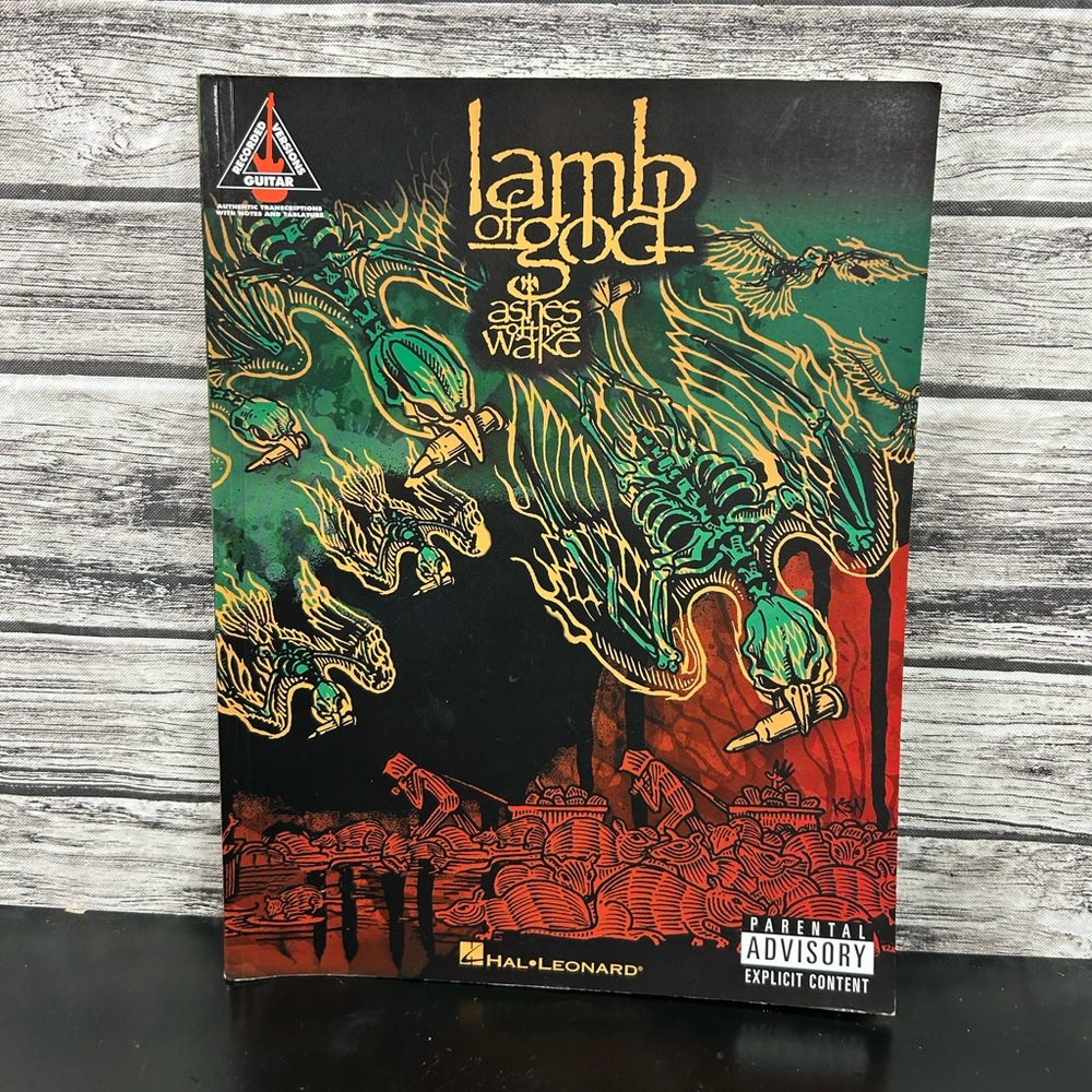 Lamb of God   Ashes of the Wake Songbook Sheet Music Guitar
